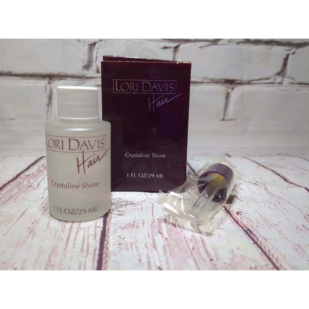 Vintage Lori Davis Hair Crystaline Shine Serum Endorsed By Cher